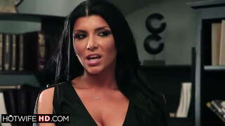 Busty milf cant wait to be fucked by her सहकर्मी.उनको पति लुकाउँछ गर्न गोप्य हेर्न आफ्नो ठूलो स्तन पत्नी प्राप्त rimmed.त्यो stick र सवारी कुखुरा