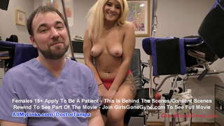 ���ეინა Ryder-ის ფარული კამერა Jane-ს ახალი სტუდენტი გამოცდაზე ხელთათმანები ხელში Dr Tampa და ექთანი Rose - See Full Movie მხოლოდ GirlsGoneGyno ალექსანდრიის Jane &#039; s 1st ფილმები ოდესმე!