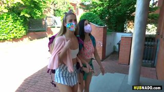 Billie, ალექსის მიმდინარეობს fucked by Steve Q